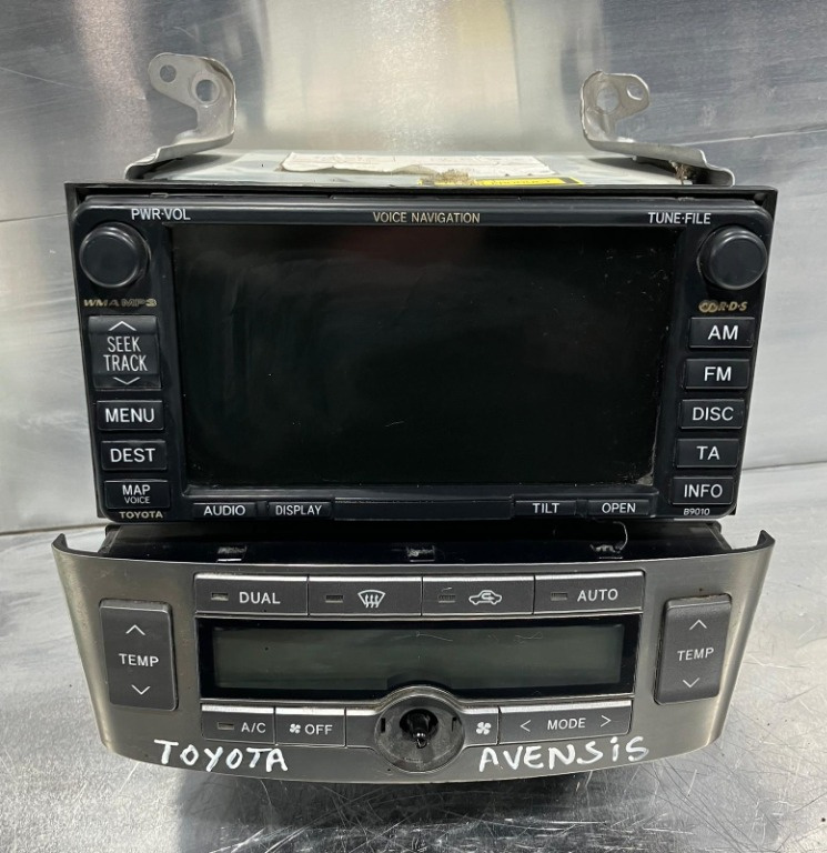 UNITATE MULTIMEDIA/RADIO TOYOTA AVENSIS AN:2008 COD:86113-60V560 sh de ...
