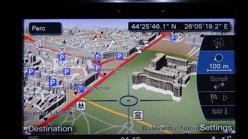 Update Harti Navigatie Audi MMI 3G HDD 2018 v