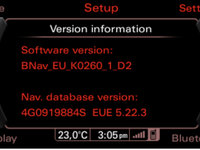 Update Software si Harti A4 B8/A6/A5/Q5/Q7