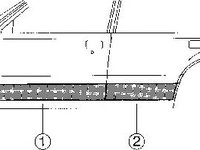 Usa, caroserie FIAT UNO (146A/E) - VAN WEZEL 1734175