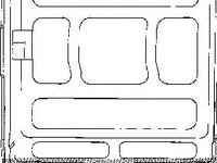 Usa, caroserie VW TRANSPORTER / CARAVELLE Mk IV bus (70XB, 70XC, 7DB, 7DW), VW TRANSPORTER Mk IV caroserie (70XA) - VAN WEZEL 5874274