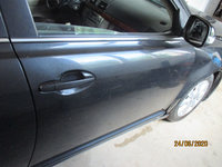 Usa dreapta fata (fara accesorii) culoare neagra cod culoare TR209 Toyota Avensis T25 facelift 2006 2007 2008