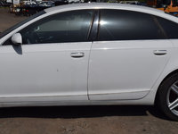 Usa fata stanga Audi A6 C6 2007 alb LY9C 623