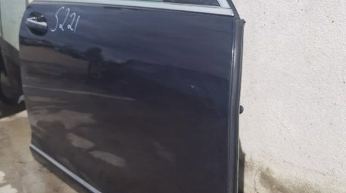 Usa/Portiera Dreapta Fata neagra Mercedes S Class W221 Originala
