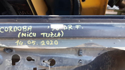 Usa / Portiera Gri,spate,dreapta Seat CORDOBA (6K) 1993 - 2002