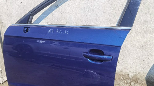 Usa/Portiera Stanga Fata albastru/albastra Audi A3 8V 2016 Originala