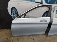 Usa/Portiera Stanga Fata argintie Mercedes C Class W205 Originala