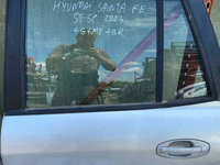 Usa stanga spate Hyundai Santa Fe an 2004 argintie