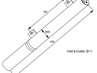 Uscator aer conditionat 33196 NRF pentru Mercedes-benz C-class Mercedes-benz E-class Mercedes-benz Clk Mercedes-benz Cls Mercedes-benz Slr