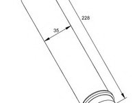 Uscator aer conditionat 33297 NRF pentru Vw Tiguan