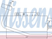 Uscator aer conditionat 95338 NISSENS pentru Opel Vectra Opel Signum Fiat Croma