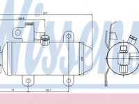 Uscator aer conditionat 95459 NISSENS pentru Volvo Xc90