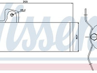 Uscator aer conditionat 95497 NISSENS pentru Mercedes-benz S-class