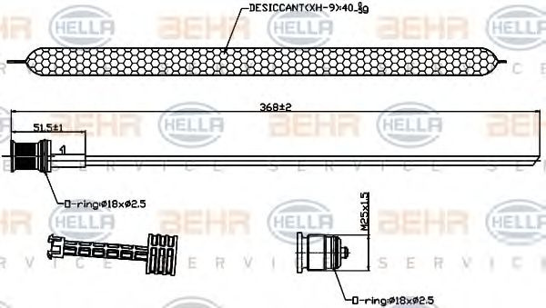 Uscator aer conditionat AUDI A8 (4H_) - Cod intern: M20382364 - LIVRARE DIN STOC in 24 ore!!!