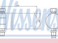 Uscator,aer conditionat AUDI COUPE (89, 8B) (1988 - 1996) NISSENS 95115