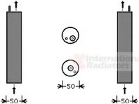 Uscator,aer conditionat DAEWOO NUBIRA limuzina (KLAN), DAEWOO LACETTI hatchback (KLAN), CHEVROLET LACETTI (J200) - VAN WEZEL 8100D057