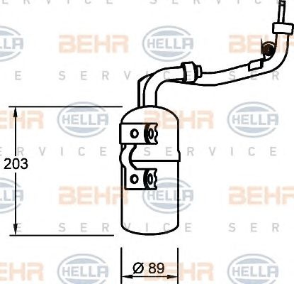 Uscator aer conditionat FORD C-MAX (DM2) - Cod intern: M20346563 - LIVRARE DIN STOC in 24 ore!!!