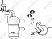 Uscator aer conditionat FORD FOCUS C-MAX NRF NRF 33290