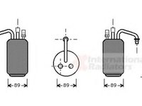 Uscator,aer conditionat FORD MONDEO (GBP), FORD MONDEO combi (BNP), FORD MONDEO Mk II (BAP) - VAN WEZEL 1800D017