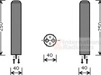 Uscator,aer conditionat KIA JOICE, HYUNDAI SANTA F I (SM), HYUNDAI LAVITA (FC) - VAN WEZEL 8100D050