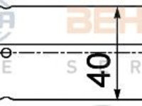 Uscator aer conditionat LAND ROVER RANGE ROVER Mk II (LP) - OEM - NRF: NRF33304|33304 - Cod intern: W02309287 - LIVRARE DIN STOC in 24 ore!!!