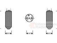 Uscator,aer conditionat MITSUBISHI COLT Mk IV (CA_A), MITSUBISHI CARISMA (DA_), MITSUBISHI COLT Mk V (CJ_, CP_) - VAN WEZEL 3200D151