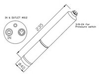 Uscator,aer conditionat NISSAN PRIMERA (P12) (2002 - 2016) NRF 33224 piesa NOUA