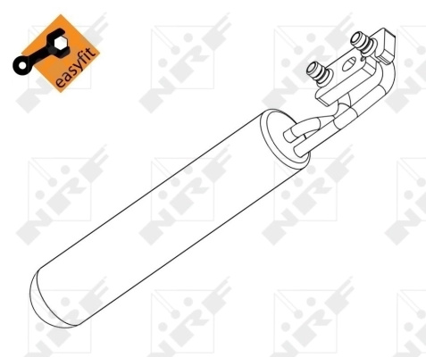 Uscator aer conditionat NRF CHRYSLER 300C (LX, LE) 2004-2012 - 33364