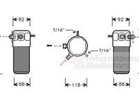 Uscator,aer conditionat OPEL VECTRA A (86_, 87_), VAUXHALL CALIBRA, VAUXHALL CAVALIER Mk III (87) - VAN WEZEL 3700D118