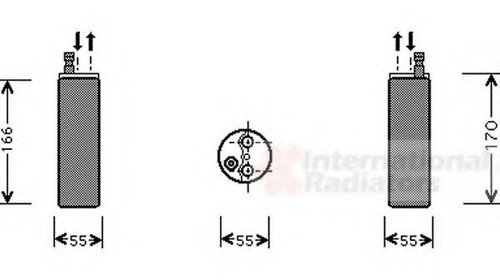 Uscator,aer conditionat OPEL VITA C (F08, F68