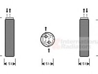 Uscator,aer conditionat RENAULT KANGOO (KC0/1_), RENAULT CLIO Mk II (BB0/1/2_, CB0/1/2_), RENAULT KANGOO Rapid (FC0/1_) - VAN WEZEL 4300D094