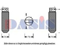 Uscator,aer conditionat SCANIA P,G,R,T - series, SCANIA 4 - series - AKS DASIS 802350N