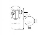 Uscator,aer conditionat Volvo 940 (944) 1990-1994 #2 13740143