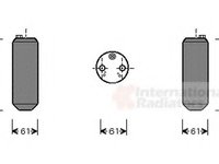 Uscator,aer conditionat VOLVO S80 I limuzina (TS, XY), VOLVO V70 Mk II (SW), VOLVO S60 I limuzina - VAN WEZEL 5900D108