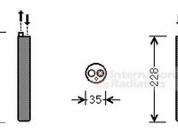 Uscator,aer conditionat VW TIGUAN (5N_) - VAN WEZEL 5800D297