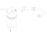 Uscator condensator aer conditionat Ford Mondeo 3 (B5y) Nrf 33220