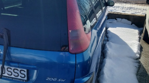 Vând bară față completă peugeot 206 sw