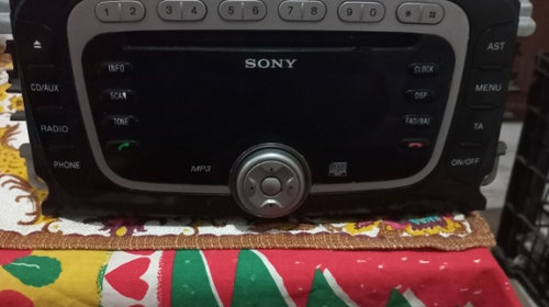 Vând cd player Sony original Ford focus s-max , Galaxy , Mondeo cu tot cu coduri deblocare, preț pe bucata