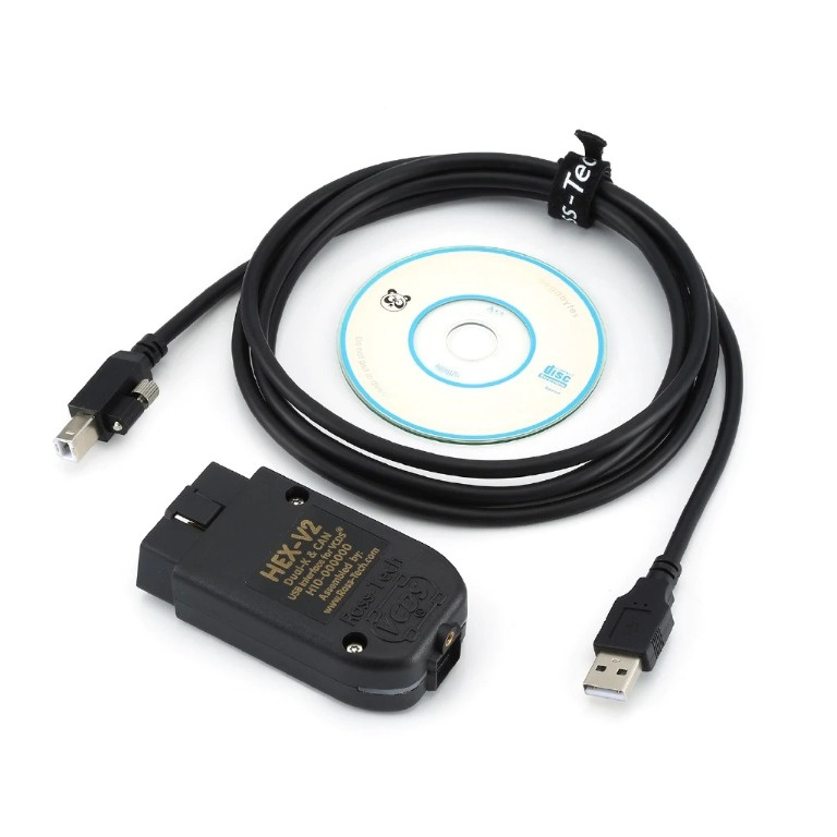 VAG COM VCDS HEX V2 + Bonus proceduri codare interfata diagnoza/tester vcds scaner