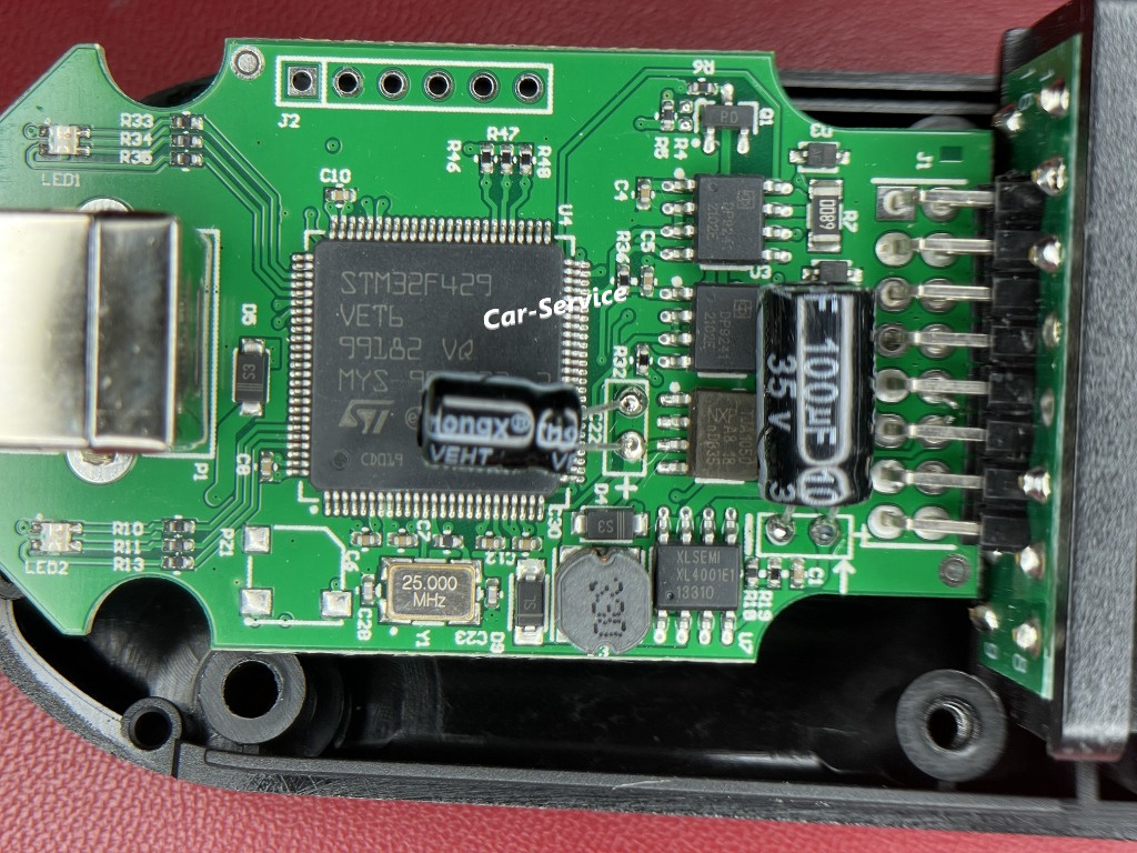 Vagcom Hex V2, VCDS 25.3, ARM STM32F429,