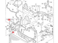 Valva mecanica sistem racire Volkswagen Amarok 2H 2015 2016 OEM 2H0121805A