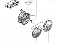 Valva roata Renault Kangoo