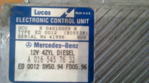 Vand ecu mercedes 2.2 diesel an 1997,lucas co