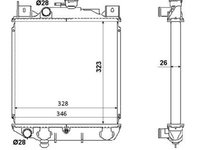 Vand radiator racire suzuki swift an fab 90-2001