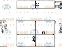 Vaporizator evaporator clima BMW 5 E39 HELLA 8FV351330641