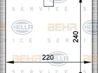 Vaporizator evaporator clima FORD FOCUS combi DNW HELLA 8FV 351 336-011