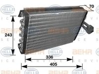 Vaporizator evaporator clima MERCEDES-BENZ C-CLASS W202 HELLA 8FV 351 210-281