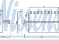 Vaporizator evaporator clima MERCEDES-BENZ E-CLASS W210 NISSENS 92162