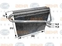 Vaporizator evaporator clima OPEL ASTRA G combi F35 HELLA 8FV 351 211-031