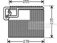 Vaporizator evaporator clima OPEL ASTRA G combi F35 VAN WEZEL 3700V481